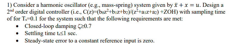 Solved 3) Consider the harmonic oscillator (e.g., | Chegg.com