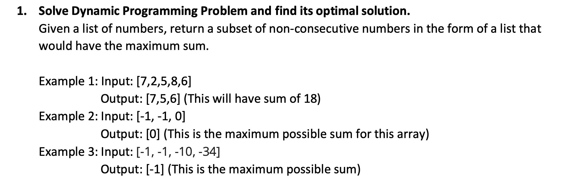 Solved FOR THE QUESTION BELOW: Describe a dynamic | Chegg.com