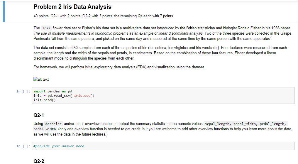 Python Please answer the following according to the | Chegg.com