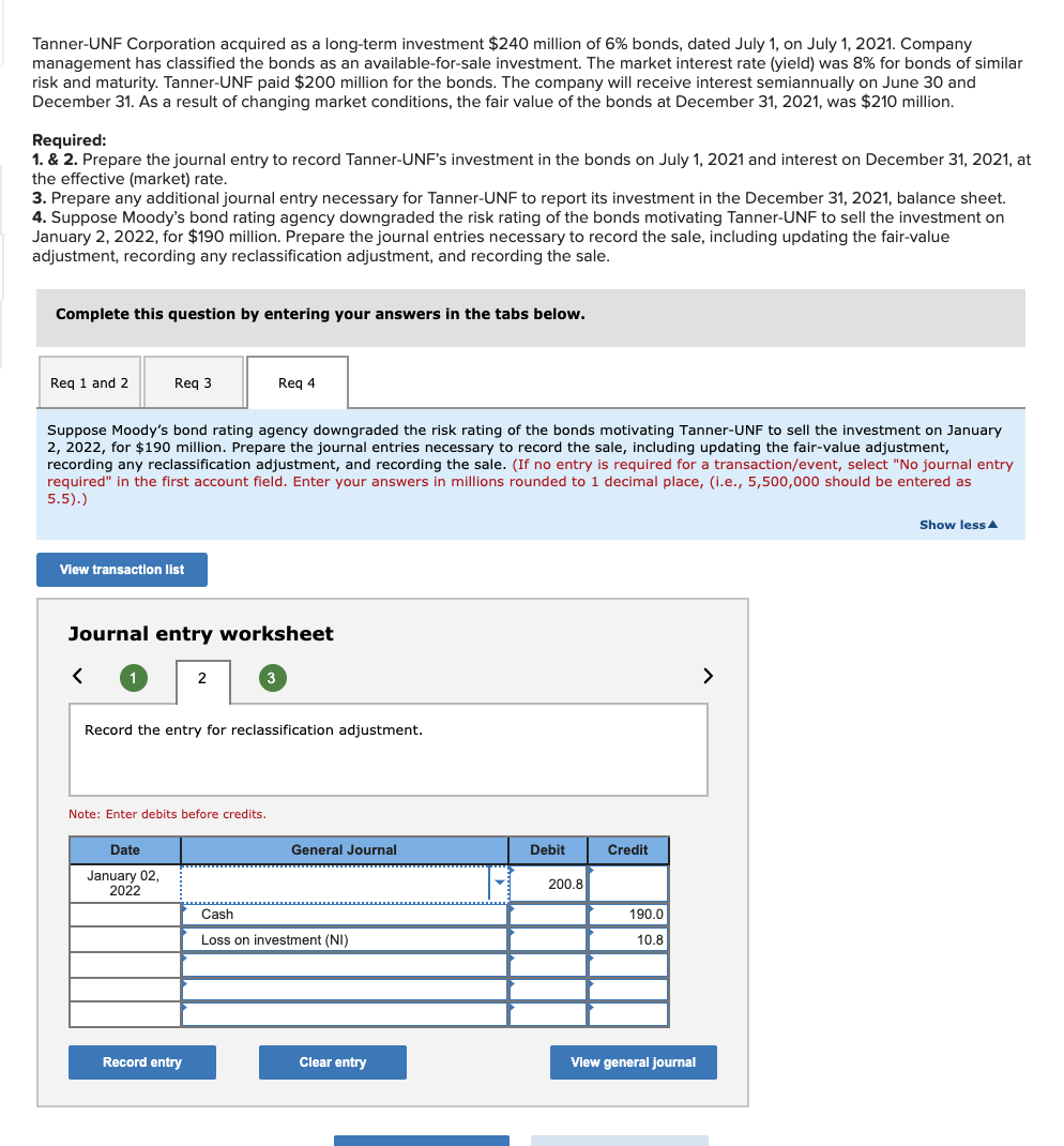 Solved Suppose Moody’s bond rating agency downgraded the