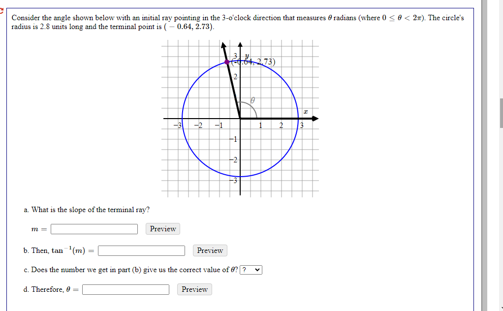 Solved Consider the angle shown below with an initial ray | Chegg.com