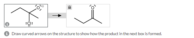 Solved Draw curved arrows on the structure to show how the | Chegg.com