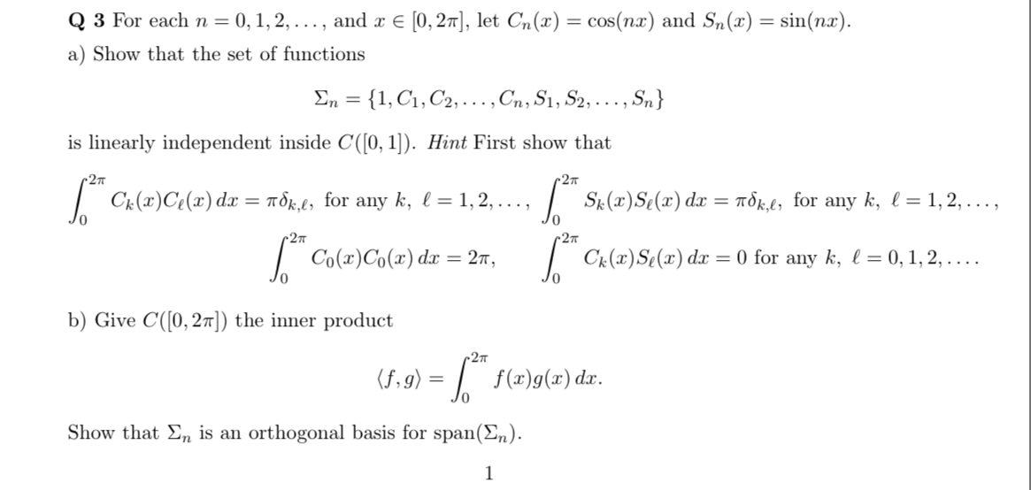 Solved Q 3 For Each N 0 1 2 And X 0 21 Let Chegg Com