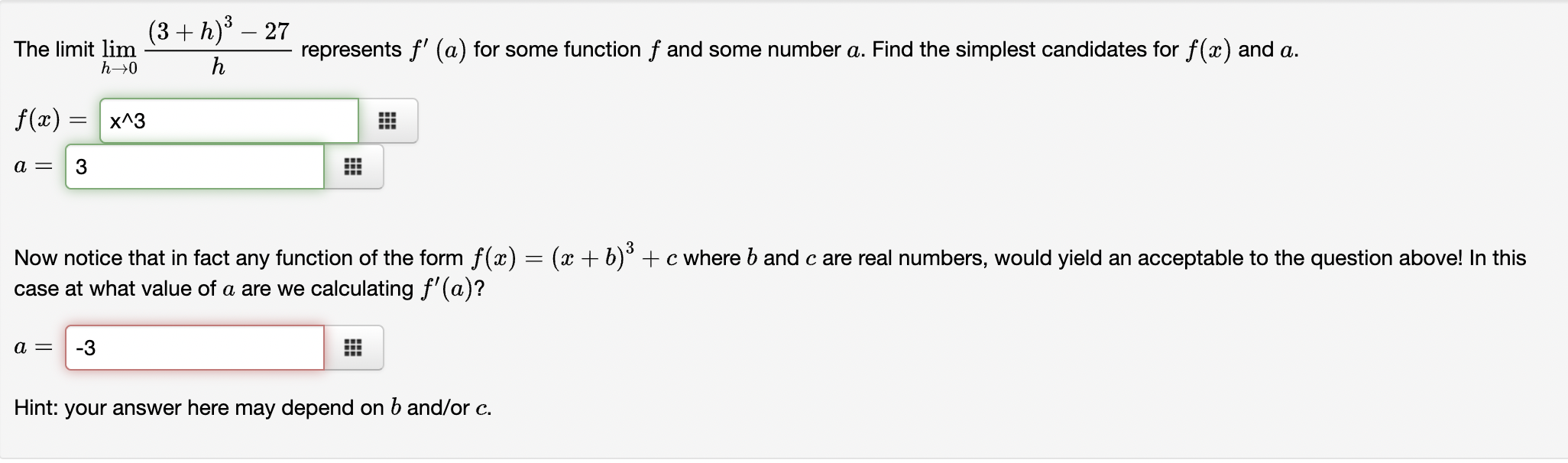 Solved I Have Tried -b And -3 For The Answer In The Last | Chegg.com