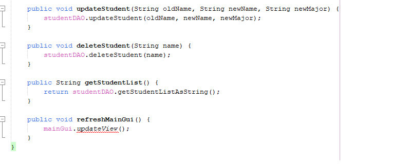 Solved I have a code about student list + major, it's about | Chegg.com