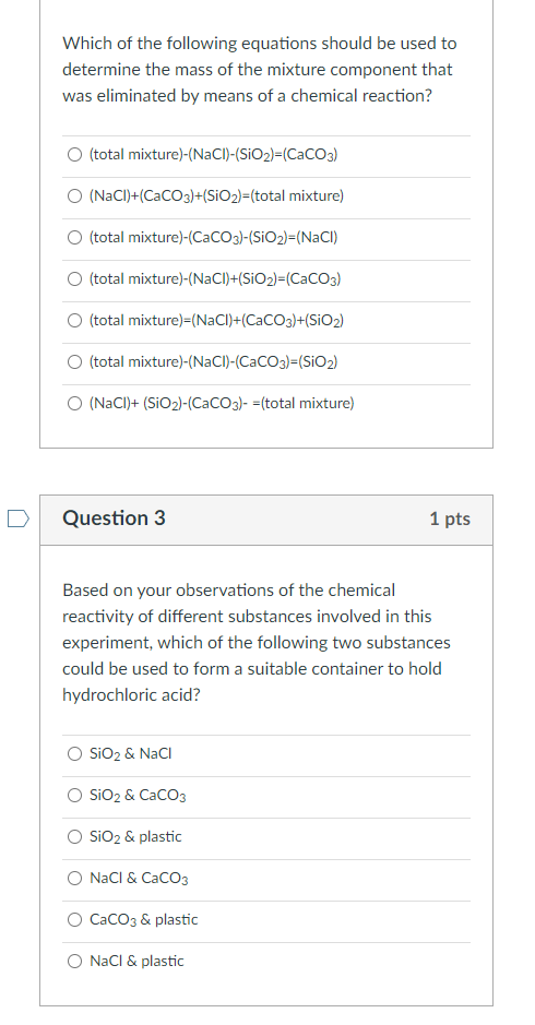 Solved Which of the following equations should be used to | Chegg.com