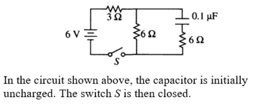 Solved Immediately after the switch is closed the current in | Chegg.com