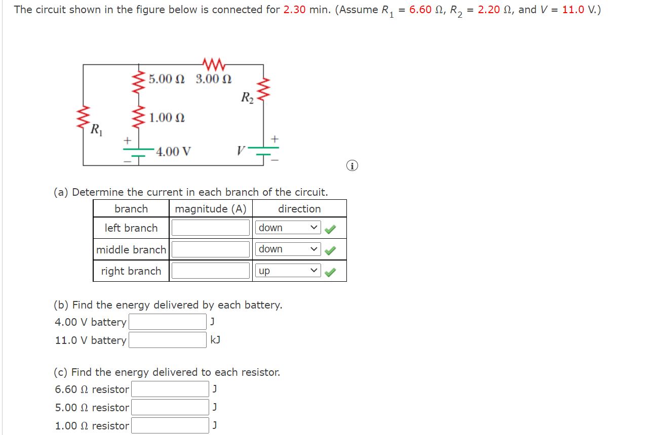 Solved The circuit shown in the figure below is connected | Chegg.com