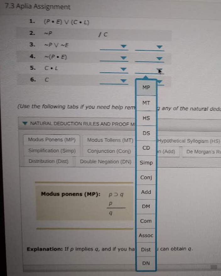 Solved 6 Natural Deduction Practice 1 As You Learn Chegg