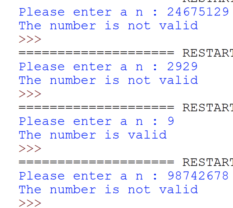 Solved In python, if there are numbers 2345789, we call | Chegg.com