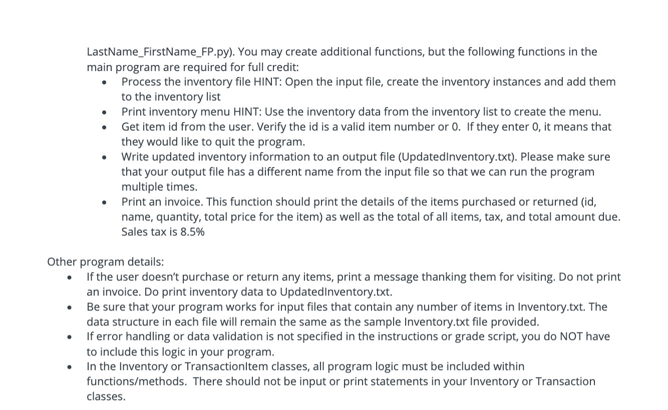 PLEASE CORRECT CODE AND MAKE SURE IT WORKS AS PER | Chegg.com
