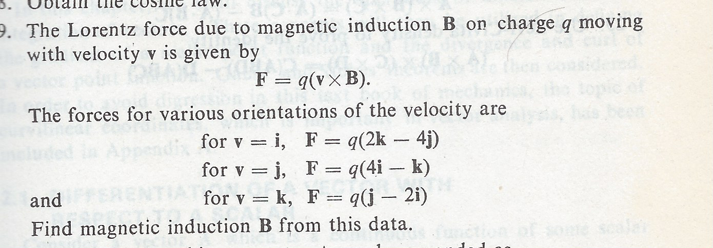 Solved D Oului Cui Tuw 7 The Lorentz Force Due To Magn Chegg Com