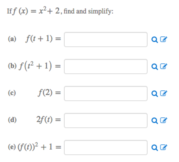 Iff X X2 2 Find And Simplify A F T 1 Chegg Com