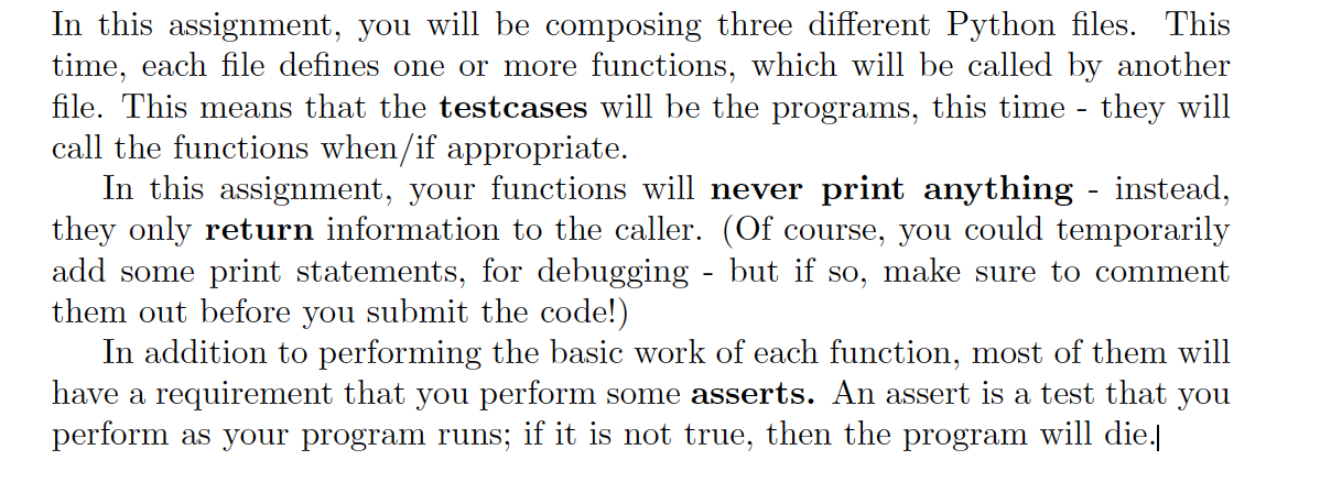 In this assignment, you will be composing three | Chegg.com