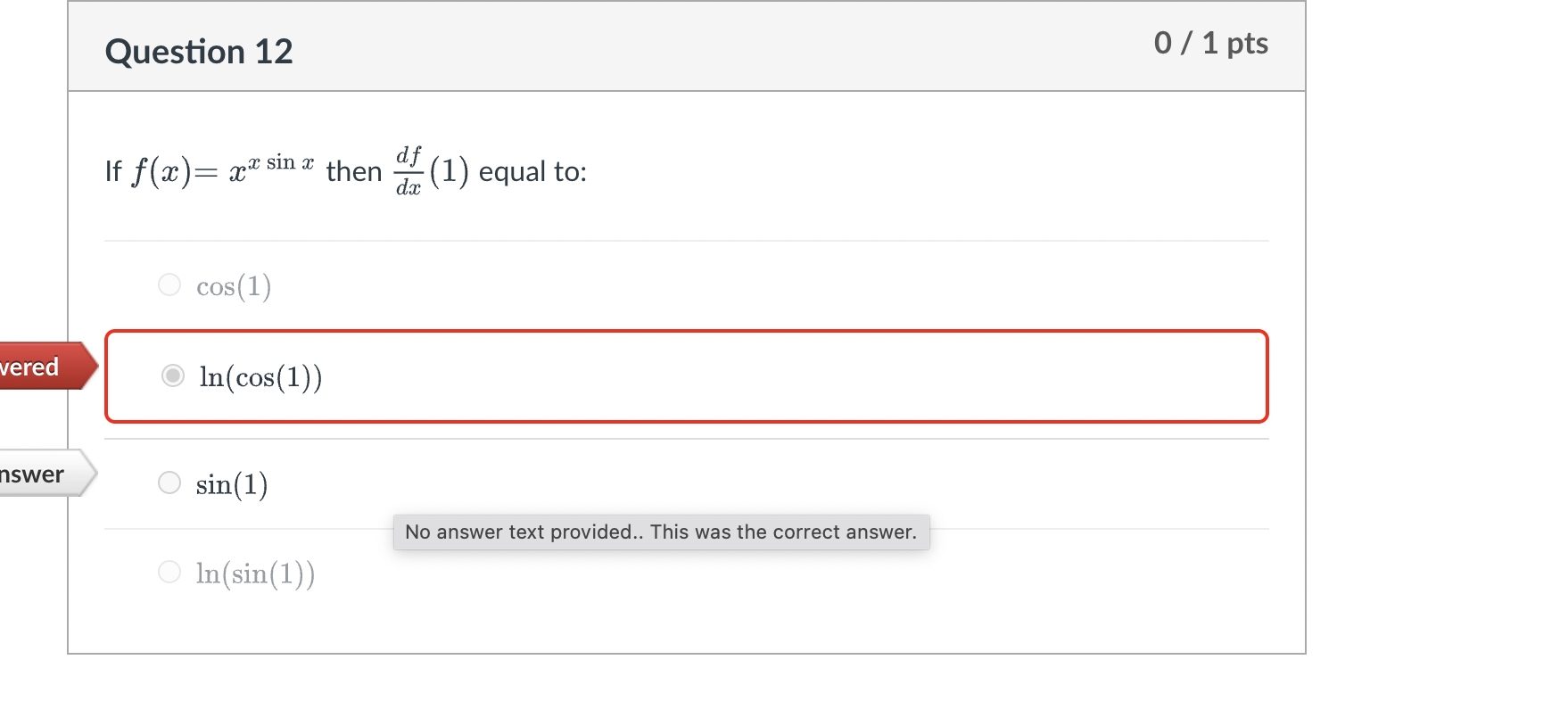 Solved You Answered orrect Answer -1. Question 8 If then f | Chegg.com