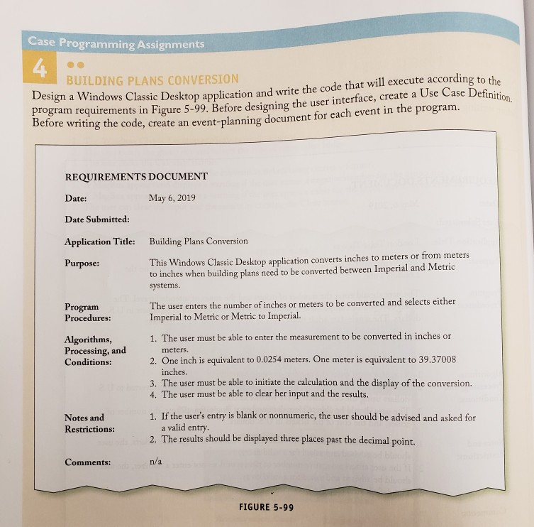 Solved Case Programming Assignments 4 ic Desktop application | Chegg.com