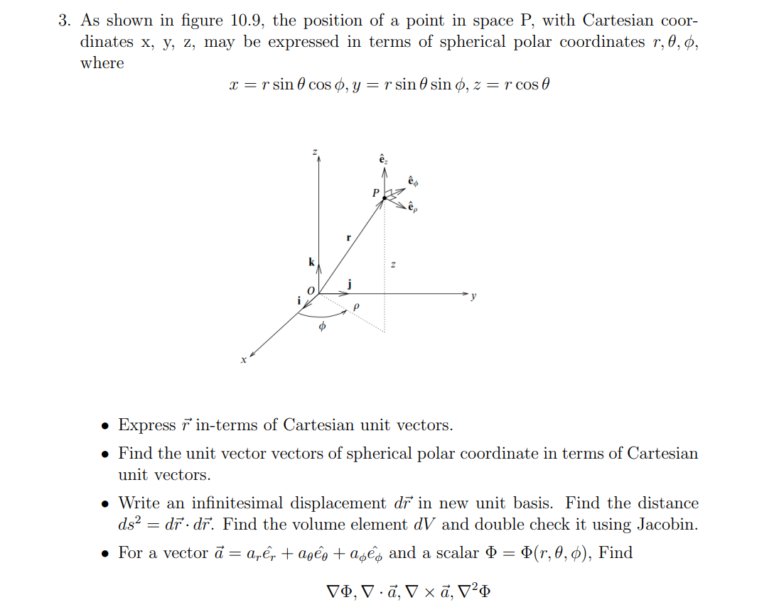 Solved 3. As shown in figure 10.9, the position of a point | Chegg.com