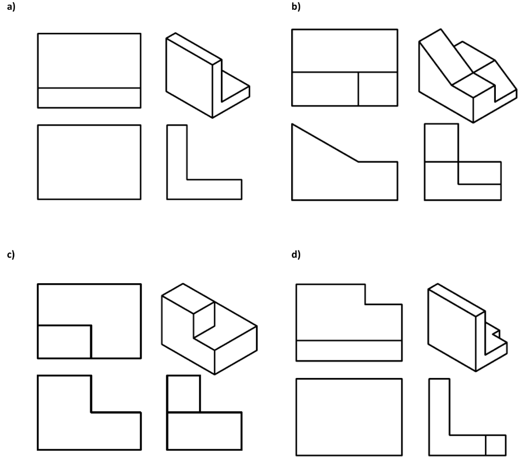 Solved a) b) c) d) LE L | Chegg.com