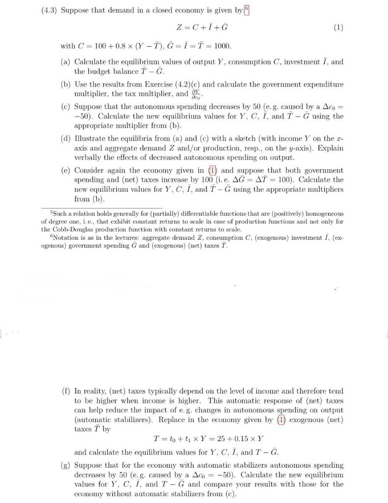 Solved (4.2) (a) Explain the differences between a | Chegg.com