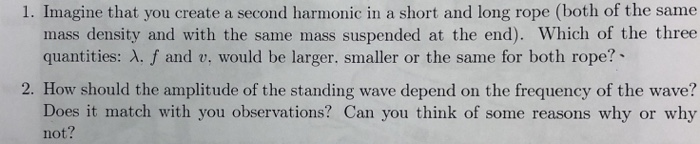 Solved 1 Imagine That You Create A Second Harmonic In A Chegg