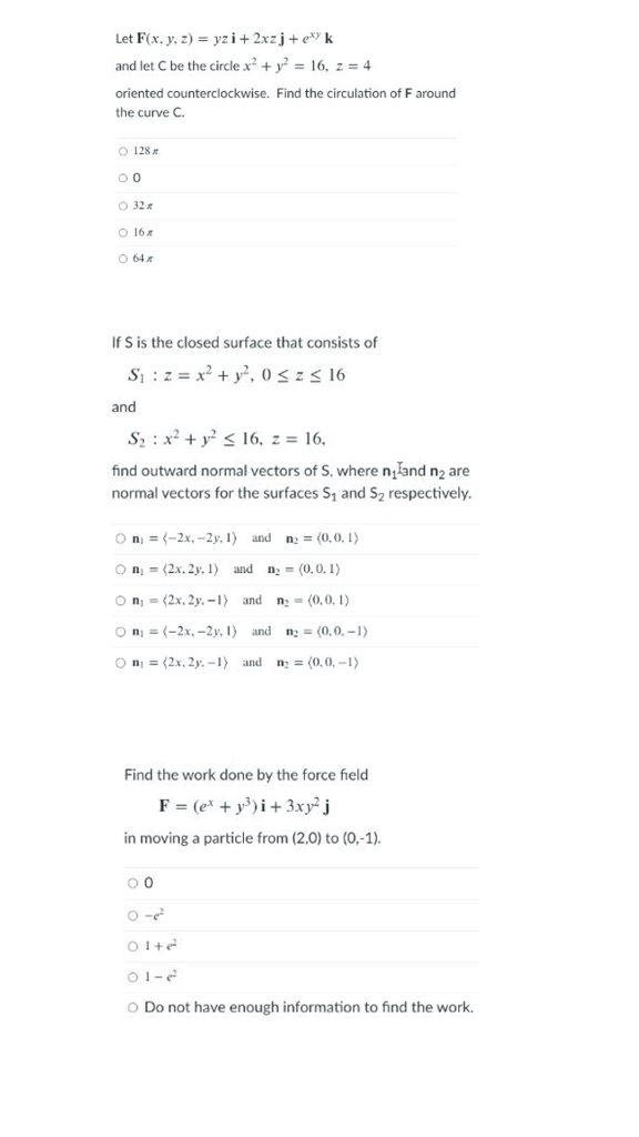 Solved Hi I am just checking my homework so no work is | Chegg.com