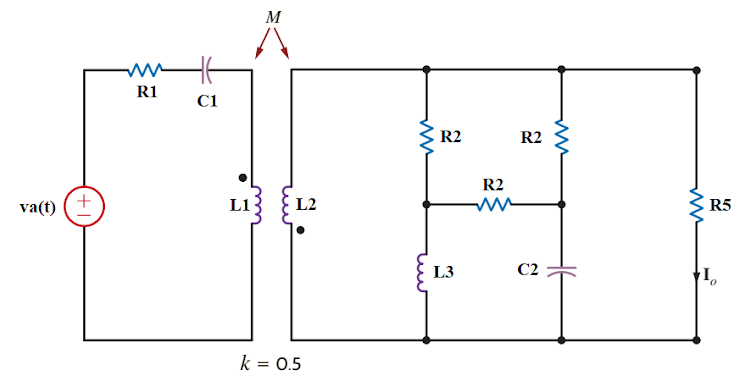 Solved Determine the current Io in the circuit in the figure | Chegg.com
