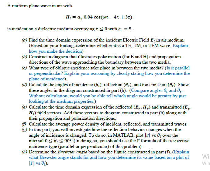 Part A B C D Are Available Only Part E F G Chegg Com