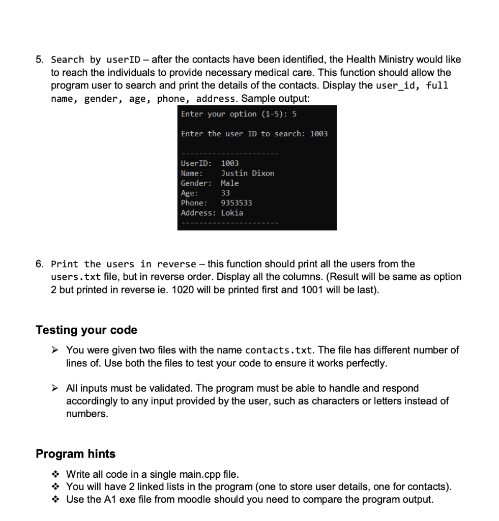 Solved Code In C++ Please Problem Statement Due to the | Chegg.com