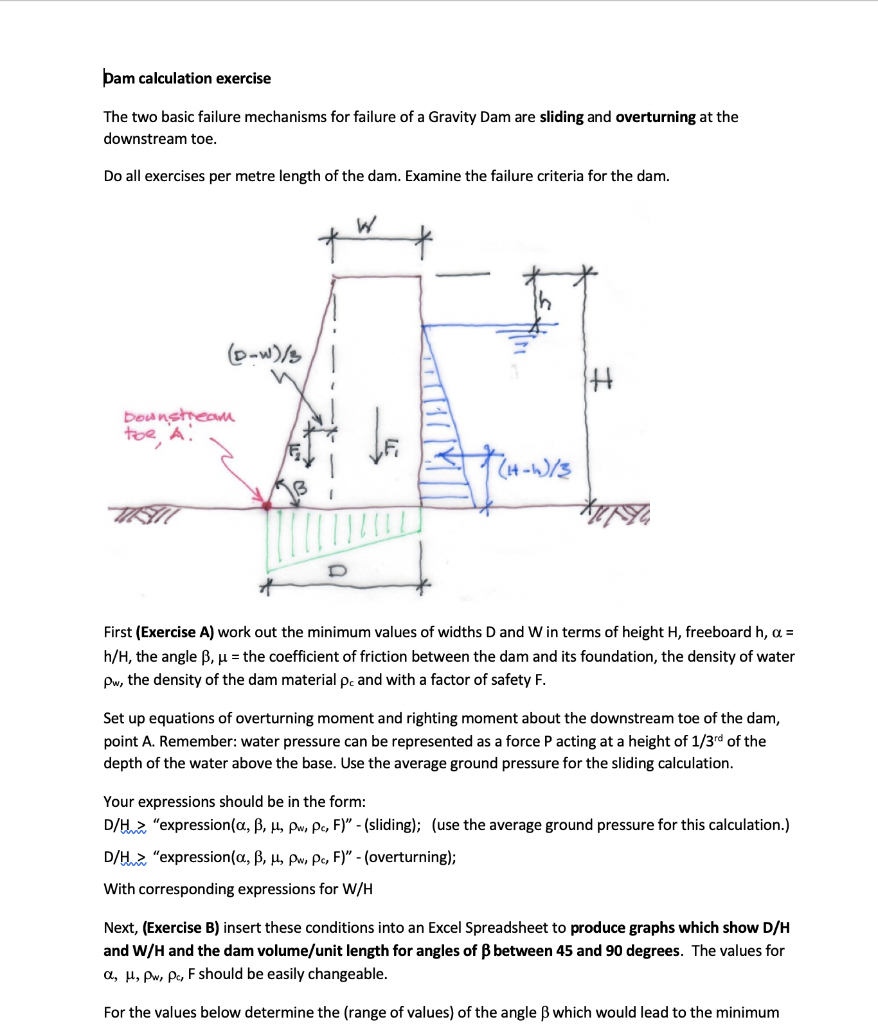 solved-dam-calculation-exercise-the-two-basic-failure-chegg