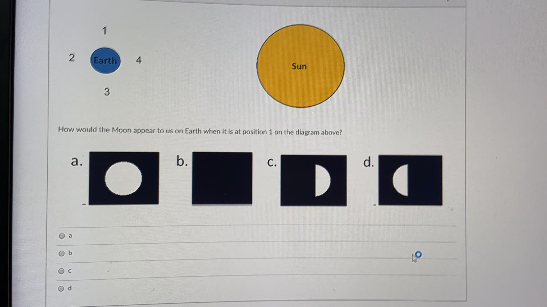 4. a representation of the sun earth moon system