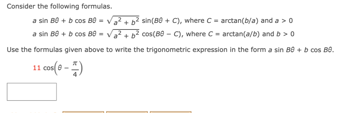 Solved Consider the following formulas. | Chegg.com