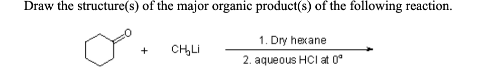 Solved Draw the structure(s) of the major organic product(s) | Chegg.com