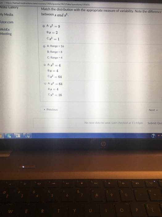 Solved /195691 Quiz Instructions ments D Question 11 2.5 pts | Chegg.com