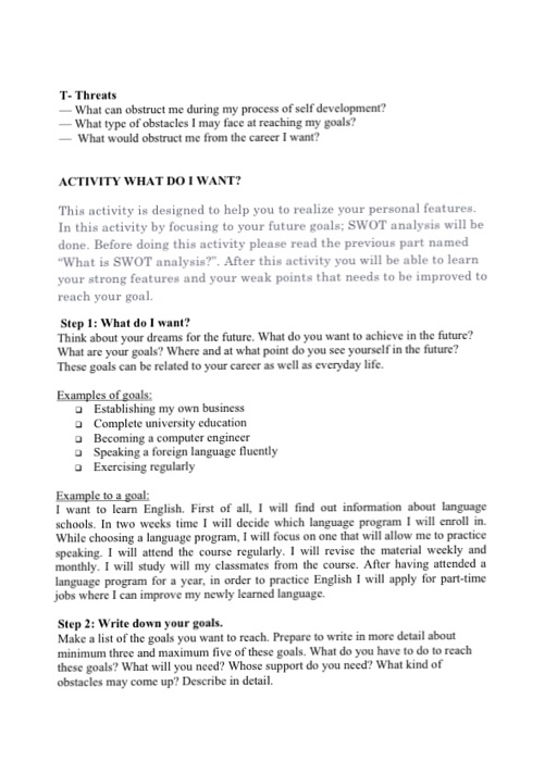 ASSIGNMENT 2 WHAT IS SWOT ANALYSIS? SWOT analysis is | Chegg.com