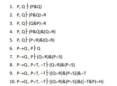 Solved For each of the following sequents provide a proof Chegg