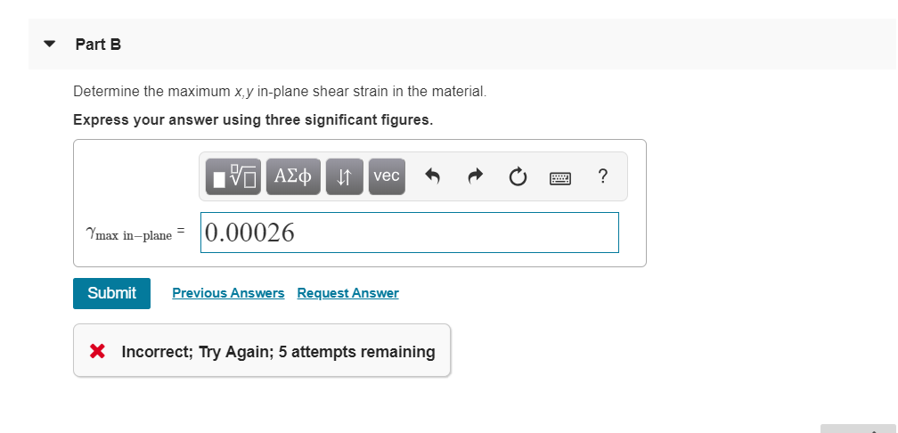 Solved The strain gauge is placed on the surface of a | Chegg.com