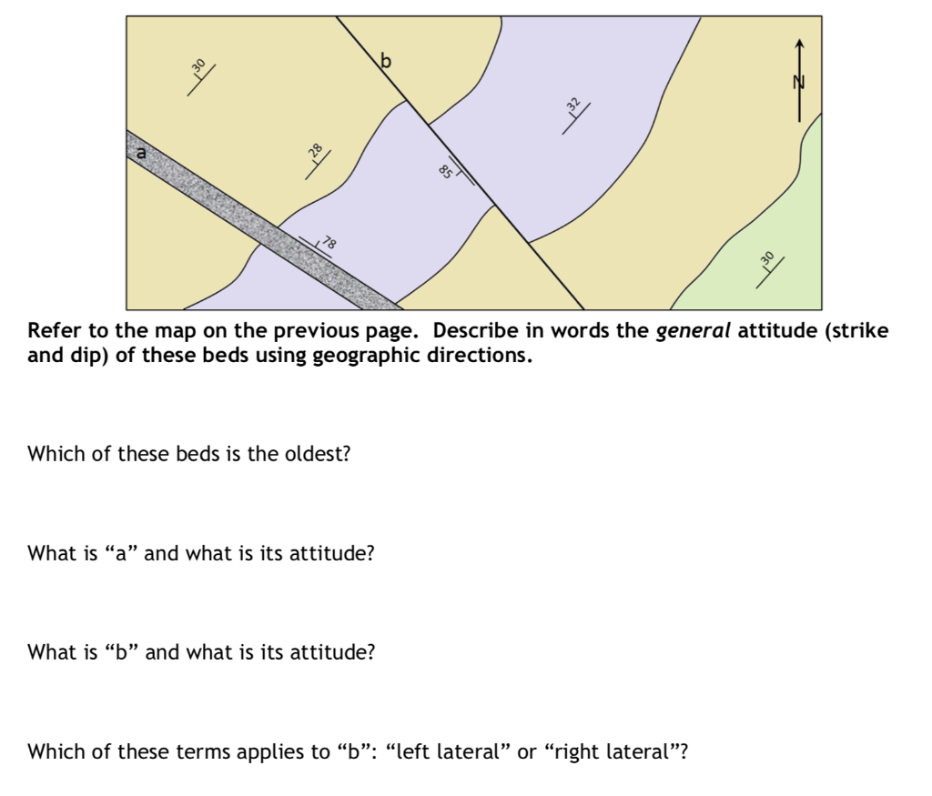 Solved b 28 30 Refer to the map on the previous page. | Chegg.com