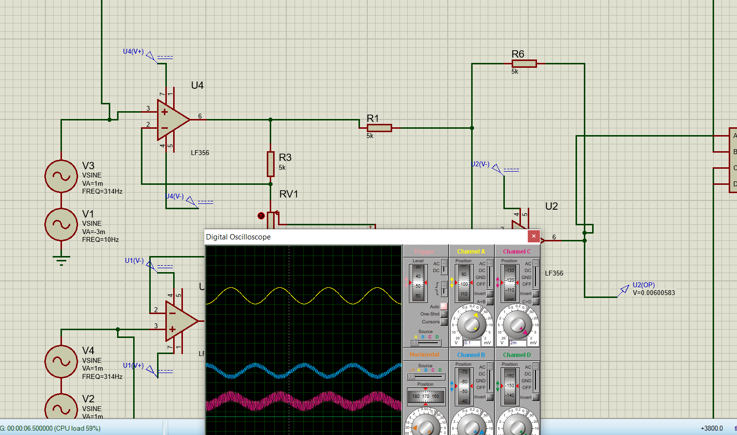 Solved When I apply a noise signal in | Chegg.com