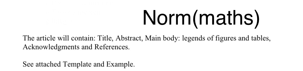 title page abstract main body and references