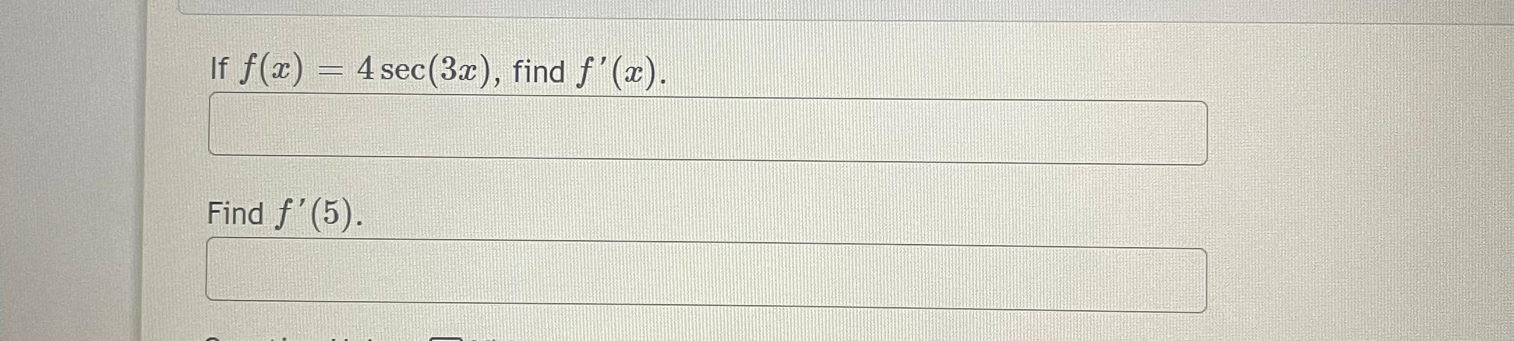 Solved Let F X 2x2 4x 7 F X F 4 Question 29