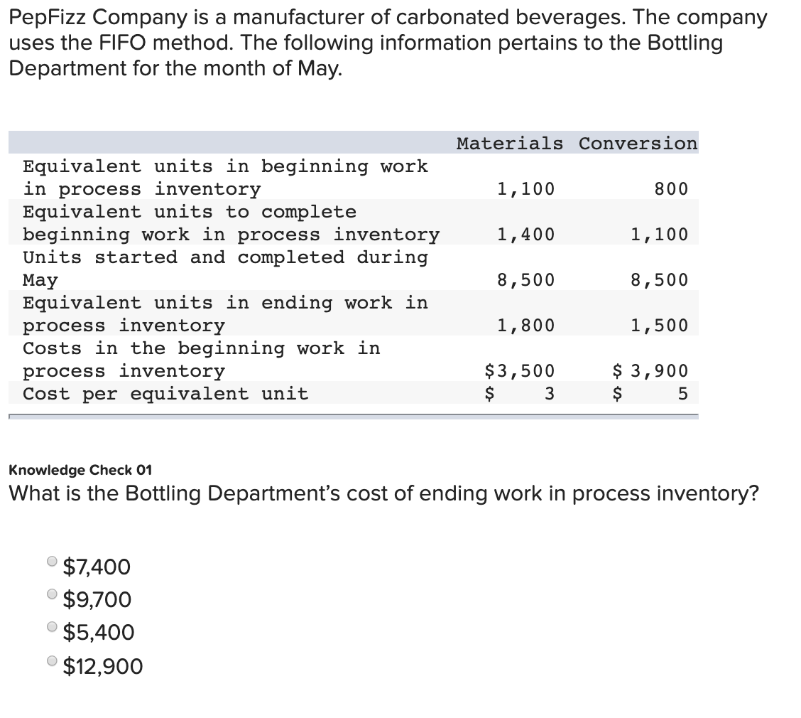 solved-pepfizz-company-is-a-manufacturer-of-carbonated-chegg