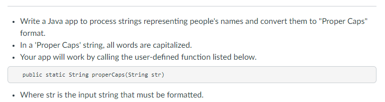 Solved - Write a Java app to process strings representing | Chegg.com
