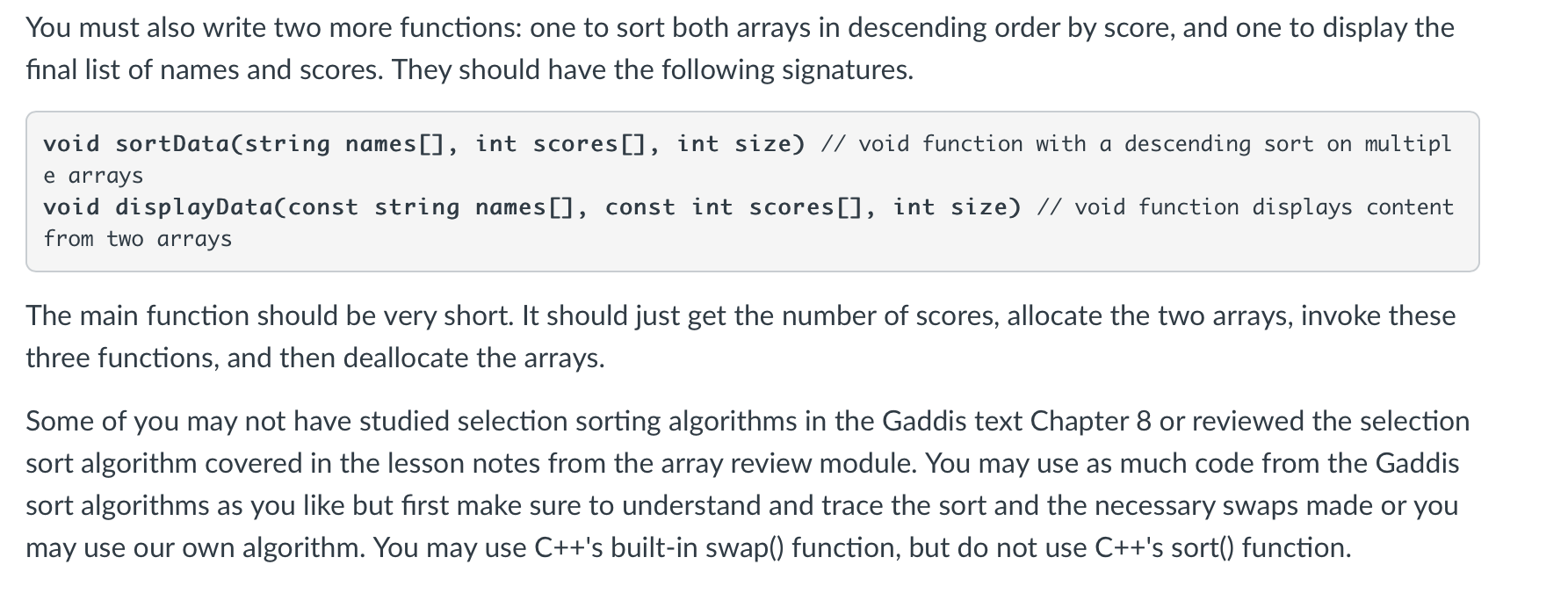 Solved Write a program that records high-score data from a | Chegg.com