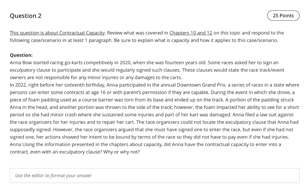 assignment worksheet 12 3 contractual capacity