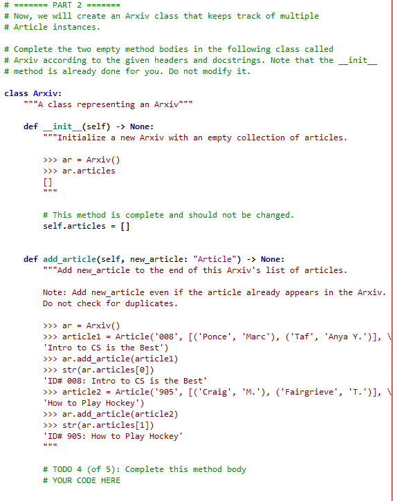 Solved # ======= PART 1 ======= # Here Is The Header And | Chegg.com