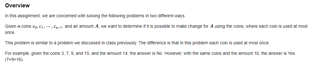 Overview In This Assignment, We Are Concerned With | Chegg.com