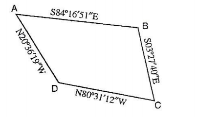 Solved Compute all of the interior angles for each of the | Chegg.com