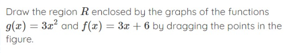 Solved Draw the region R enclosed by the graphs of the | Chegg.com