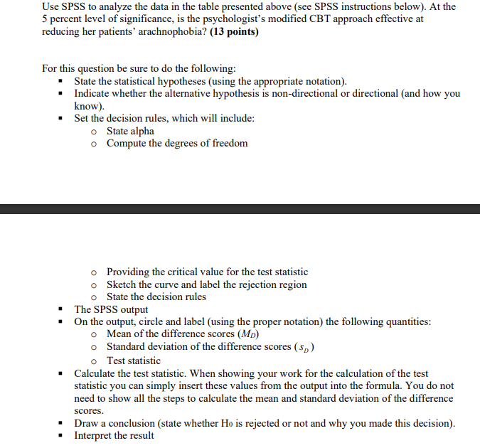 Solved 1. Paired Difference tTest A behavioural
