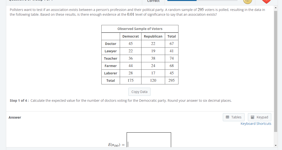 Solved Pollsters Want To Test If An Association Exists | Chegg.com